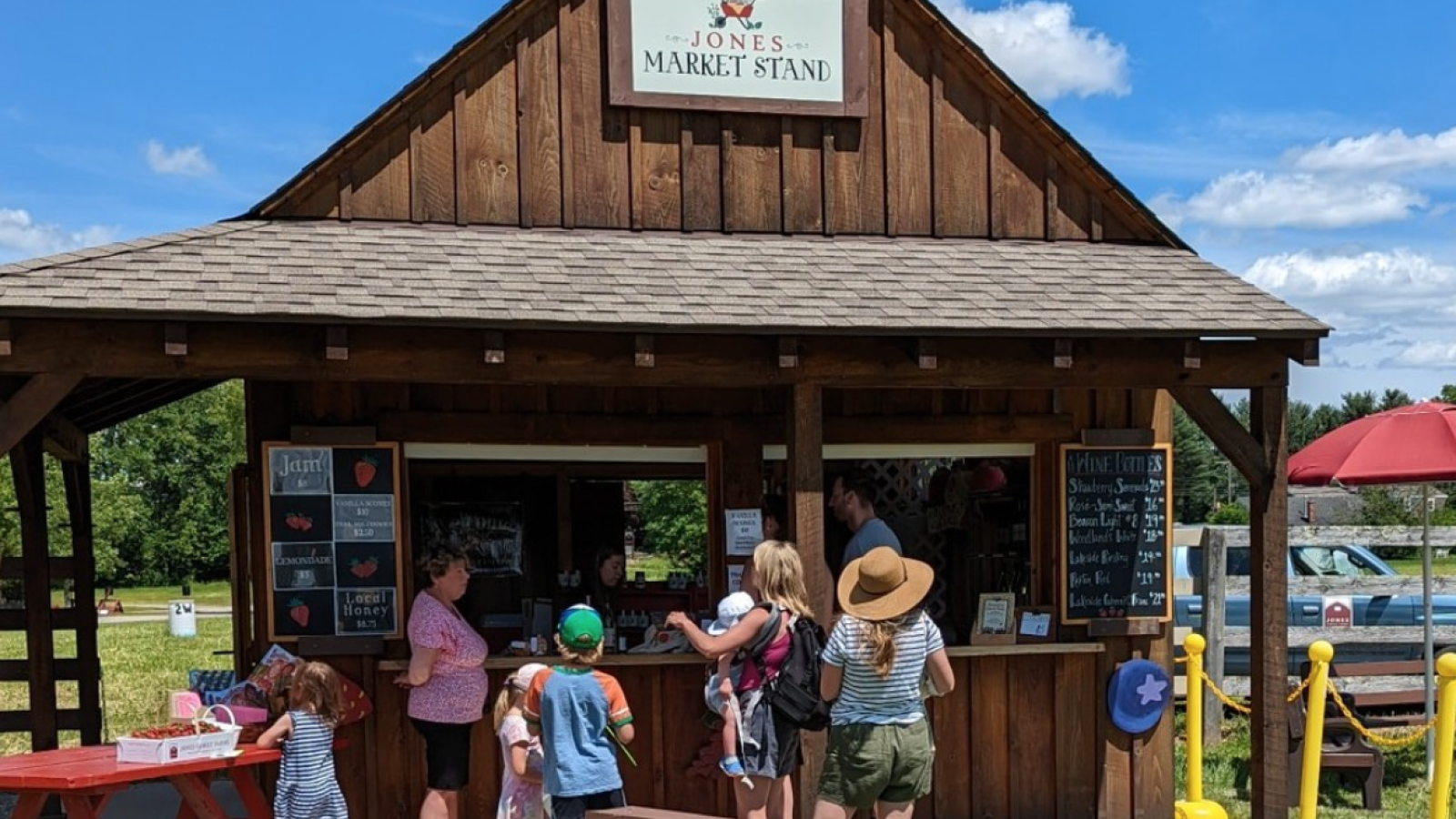 Jones Market stand