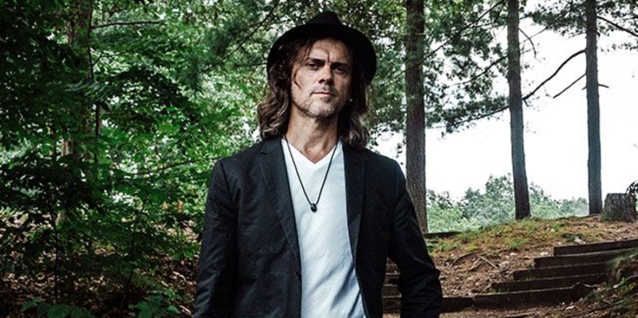 Seth Adam on a forest trail